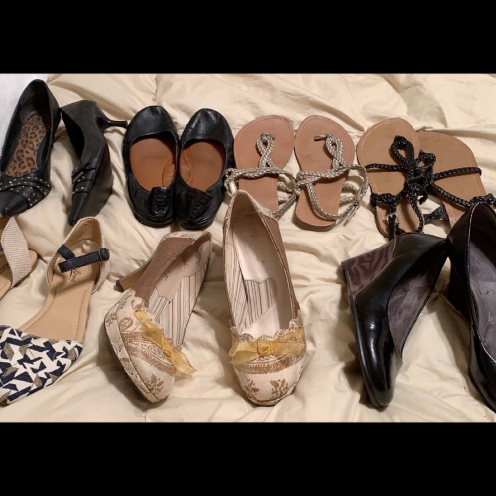 Bundle of sizes 7 & 7 1/2 Shoes